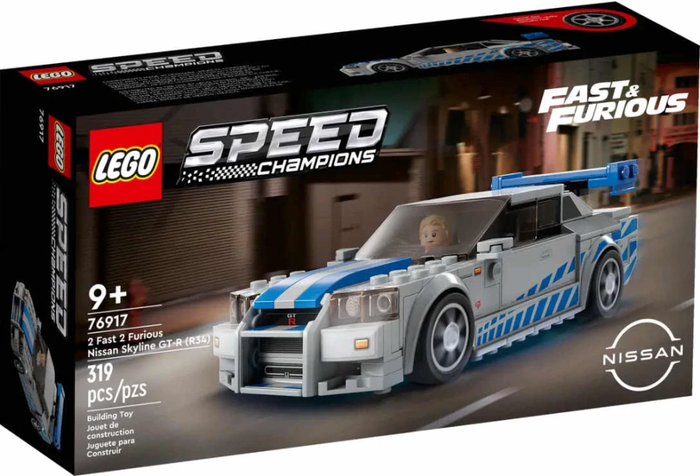 Lego Speed Champions 2 76917 Furious Nissan Skyline GTR