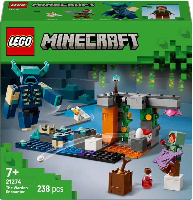 Lego Minecraft 21274 Setkání se Strážcem