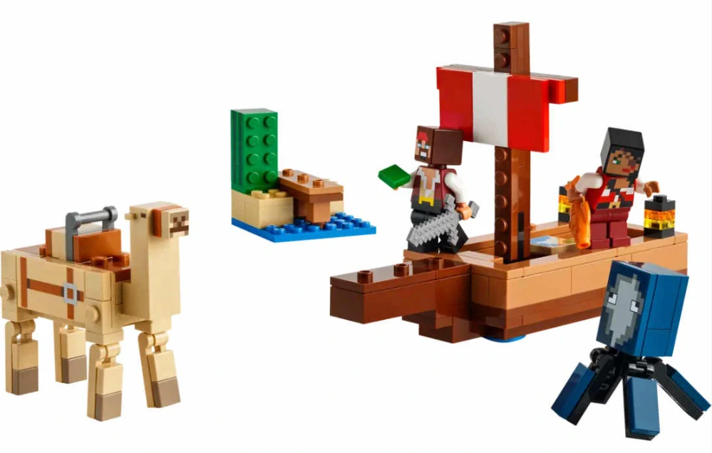 Lego Minecraft 21259 Plavba na pirátské lodi