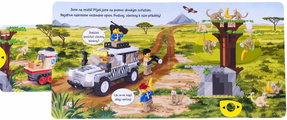 Lego City leporelo Safari park