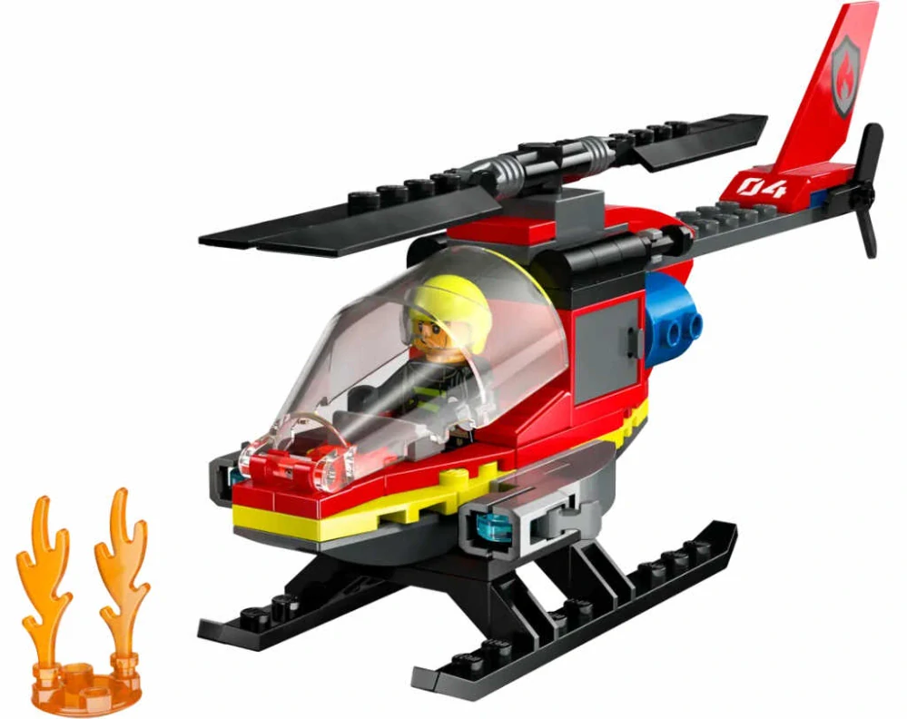 Lego 60411 Hasičský záchranný vrtulník