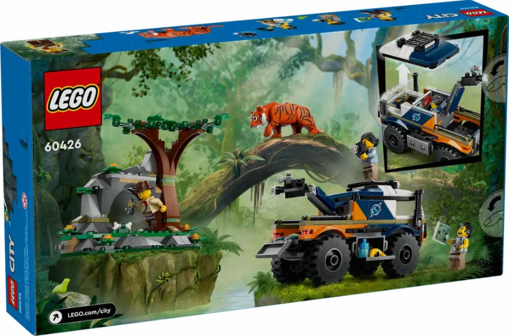 Lego City 60426 Terénní vůz na průzkum džungle
