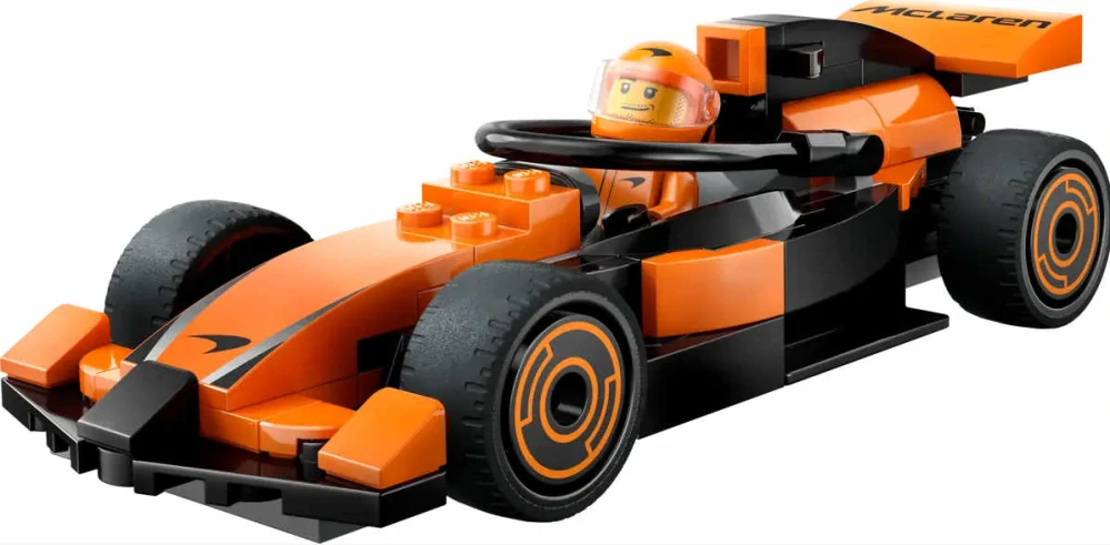 Lego City 60442 Jezdec F1 se závodním vozem McLaren