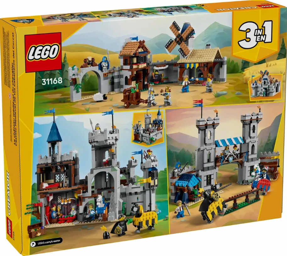 Lego Creator 31168 Středověký hrad a rytíři na koních