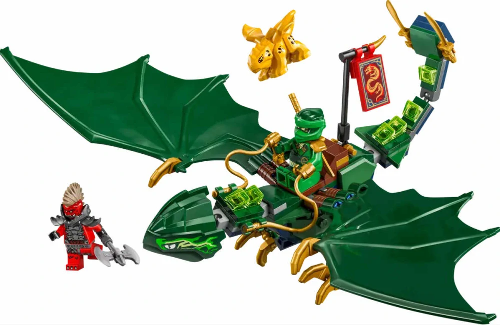 Lego Ninjago 71829 Lloydův zelený lesní drak