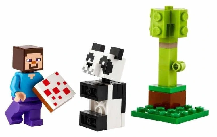 Lego Minecraft 30672 Steve a mládě pandy