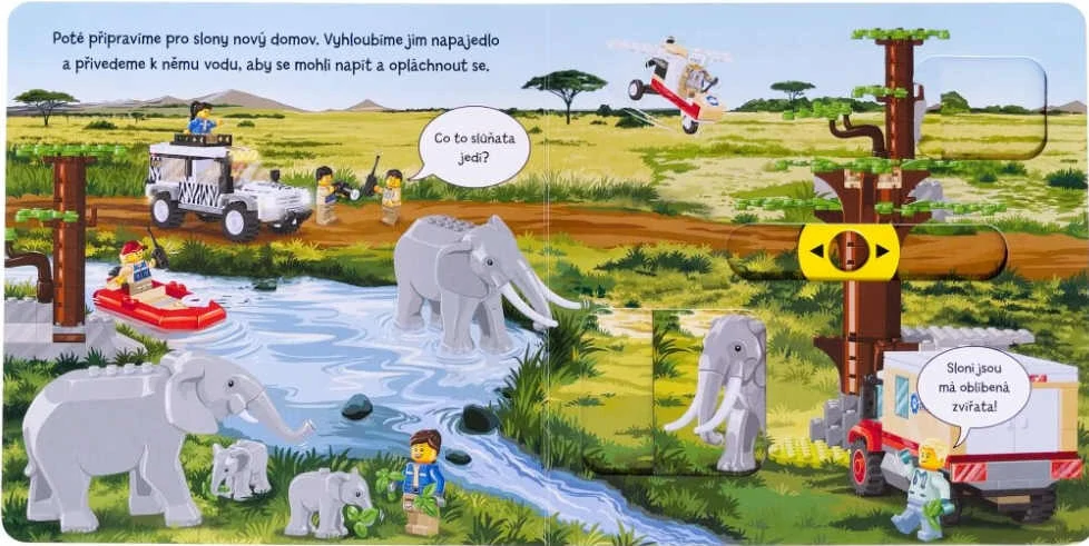 Lego City leporelo Safari park