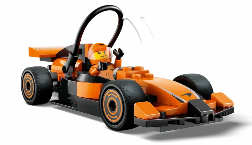 Lego City 60442 Jezdec F1 se závodním vozem McLaren