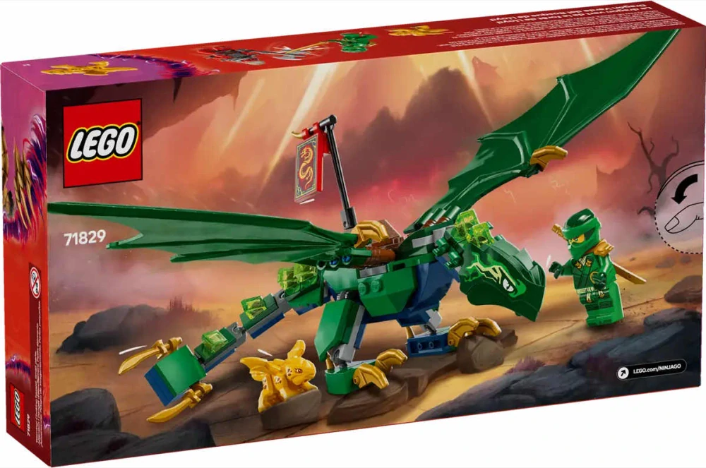 Lego Ninjago 71829 Lloydův zelený lesní drak