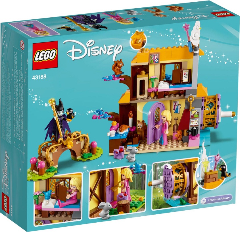 Lego Disney 43188 Šípková Růženka a lesní chaloupka