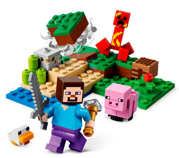 Lego Minecraft 21177 Útok Creepera