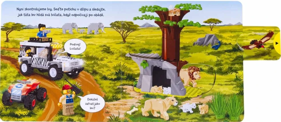 Lego City leporelo Safari park