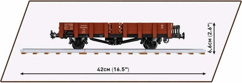 Cobi 6285 Nákladní vagón typ Ommr 32 LINZ