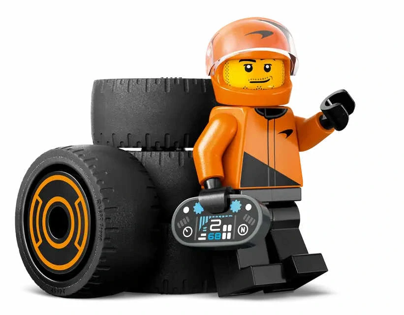 Lego City 60442 Jezdec F1 se závodním vozem McLaren