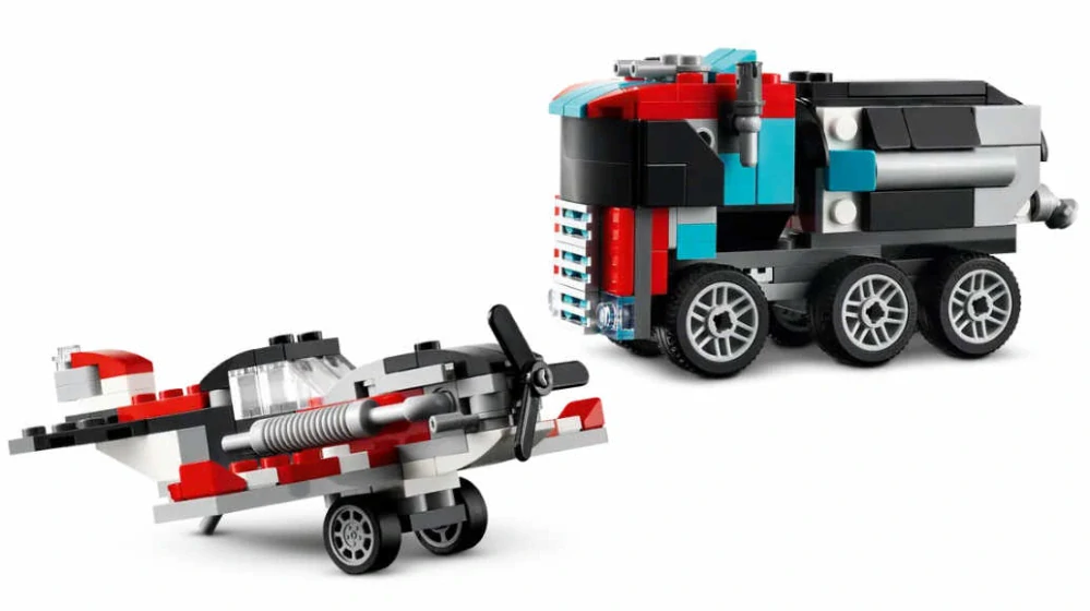 Lego Creator 31146 Náklaďák s helikoptérou