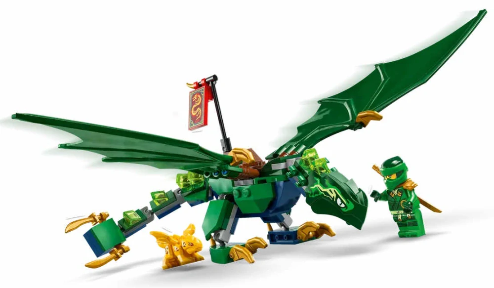 Lego Ninjago 71829 Lloydův zelený lesní drak