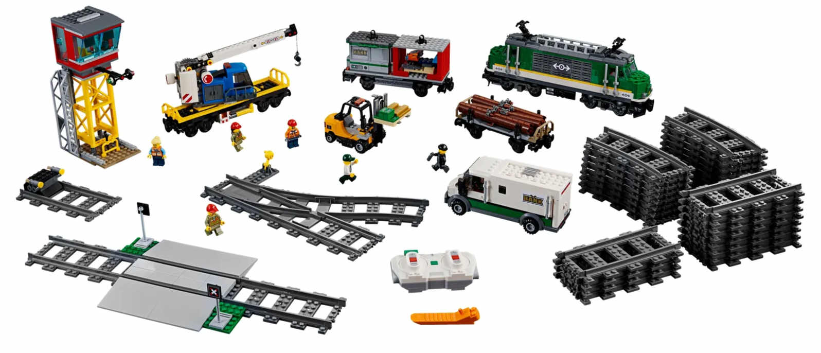 Lego City 60198 Nákladní vlak