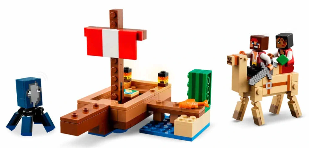 Lego Minecraft 21259 Plavba na pirátské lodi