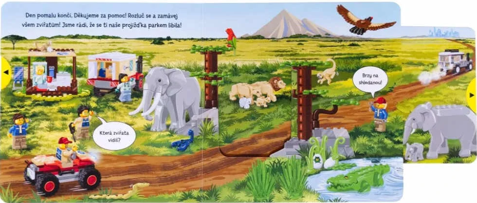 Lego City leporelo Safari park
