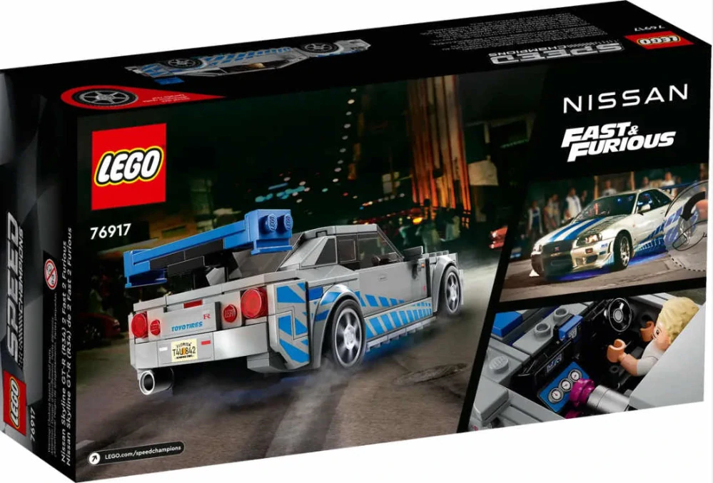 Lego Speed Champions 2 76917 Furious Nissan Skyline GTR