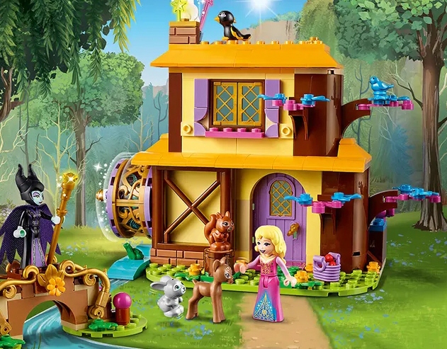 Lego Disney 43188 Šípková Růženka a lesní chaloupka