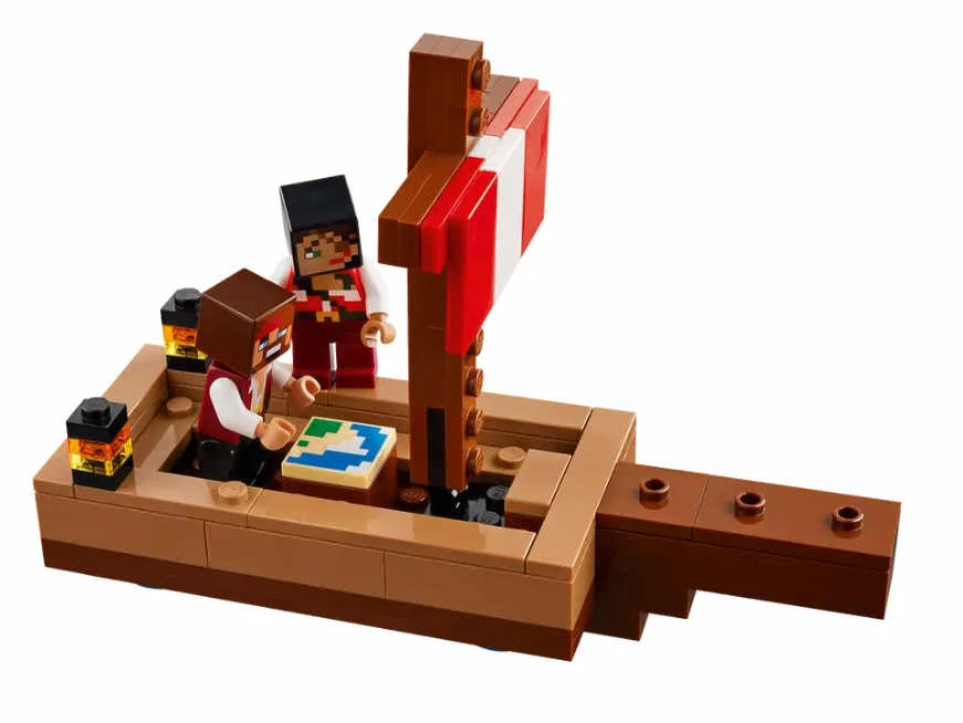 Lego Minecraft 21259 Plavba na pirátské lodi
