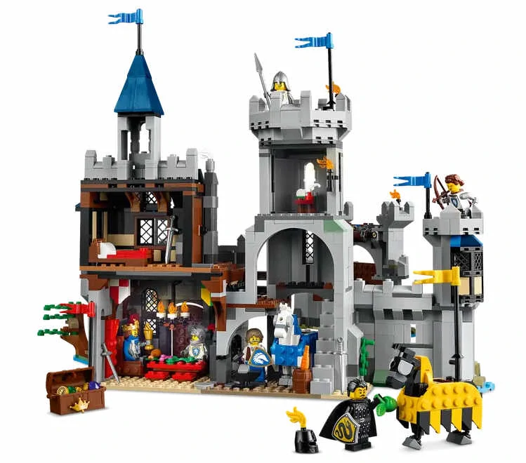 Lego Creator 31168 Středověký hrad a rytíři na koních