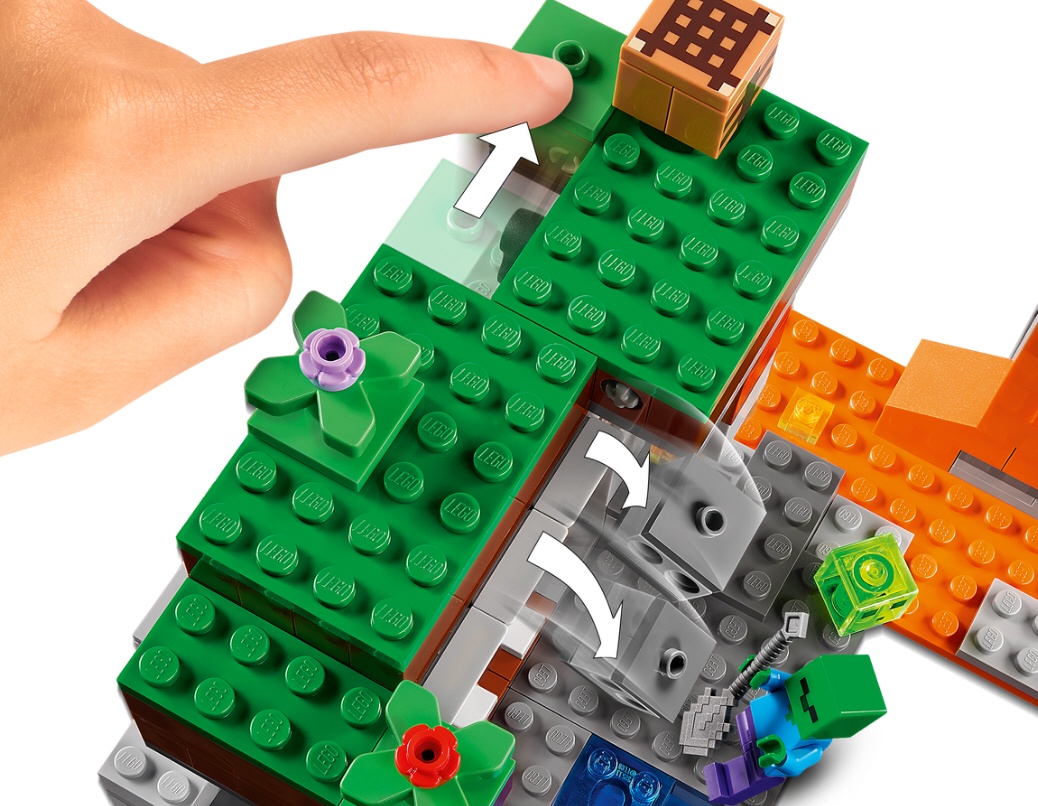 Lego Minecraft 21166 „Opuštěný“ důl