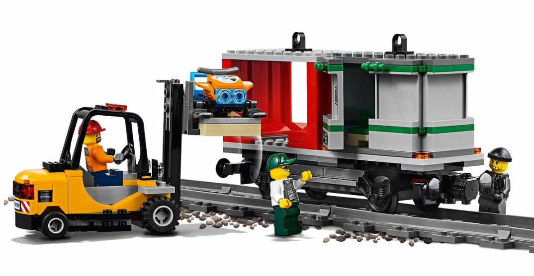 Lego City 60198 Nákladní vlak