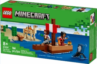 Lego Minecraft 21259 Plavba na pirátské lodi