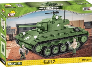 Cobi WW II 2543 Tank M24 Chaffee
