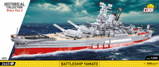 Cobi WW II 4833 YAMATO japonská bitevní loď (Jamato)